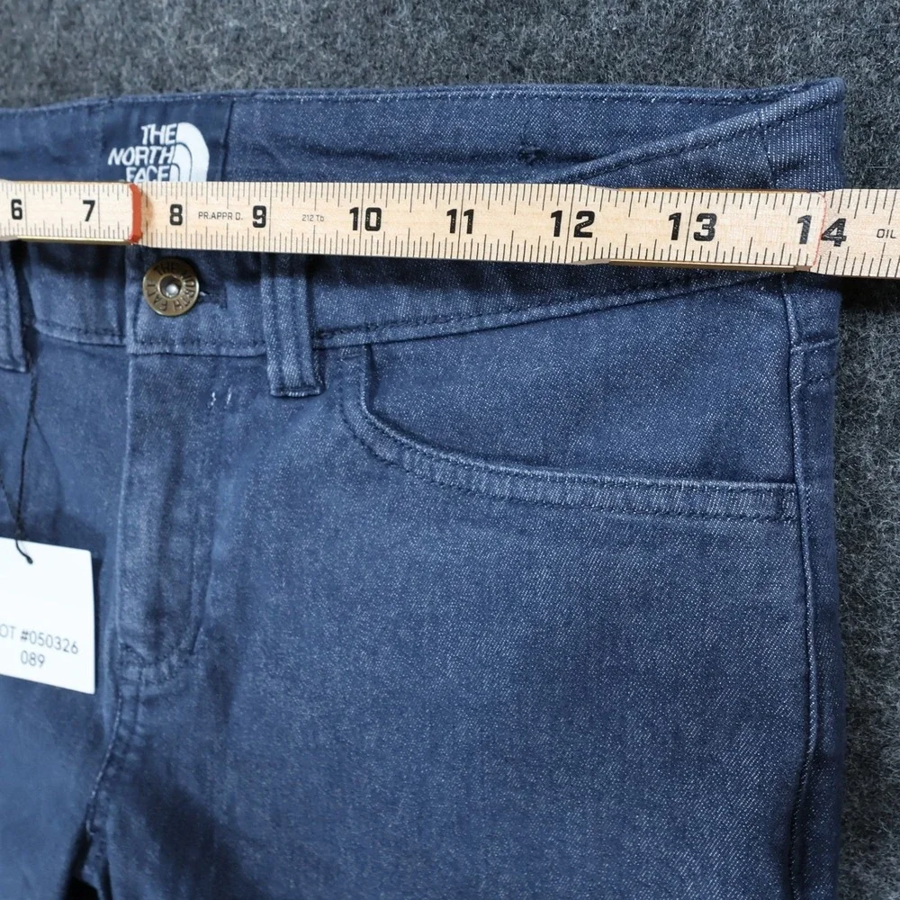 The North Face Pants Mens 32 Blue Excellent Slim Straight Outdoor Denim‎